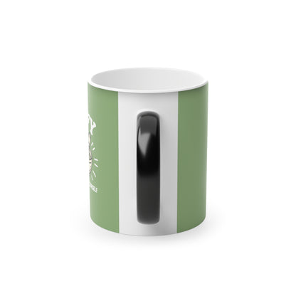 Magic Mug — Sage Green Inspirational Coffee Mug with Positive Quote