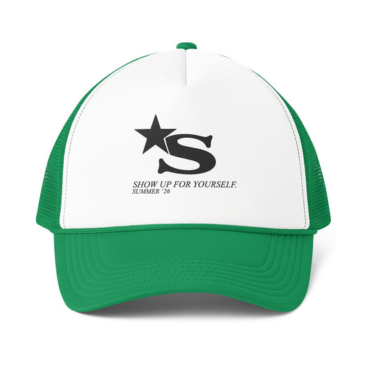 "Show Up For Yourself" Sufy star Logo